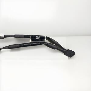 Noctua NA-SYC1, 4 Pin Y-Cables for PC Fans (Black) Y-Splitter-Cable 4 Pin PWM